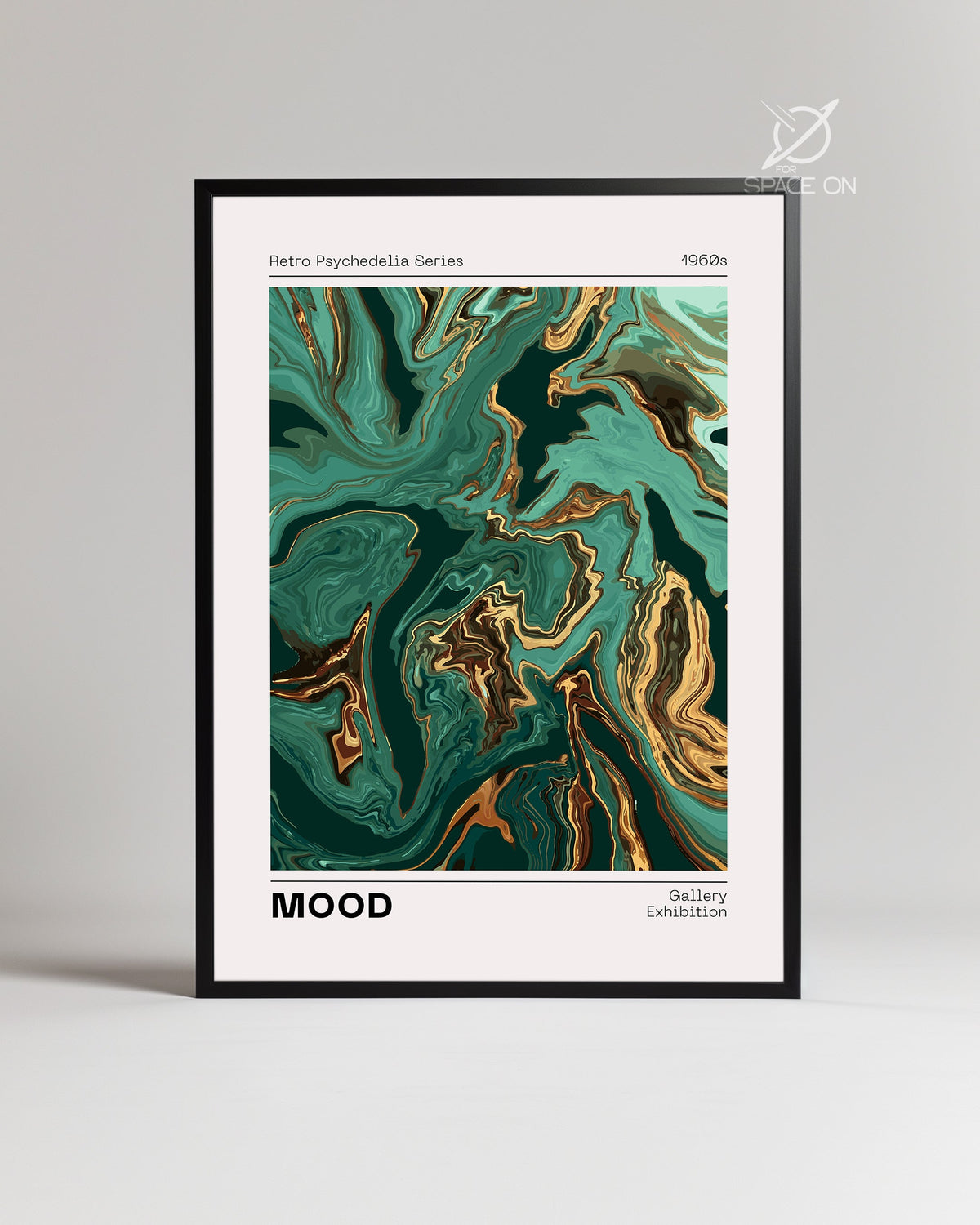 Green Marble Poster Tablosu