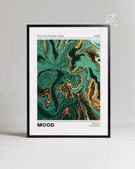 Green Marble Poster Tablosu