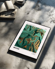 Green Marble Poster Tablosu