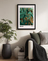 Green Marble Poster Tablosu