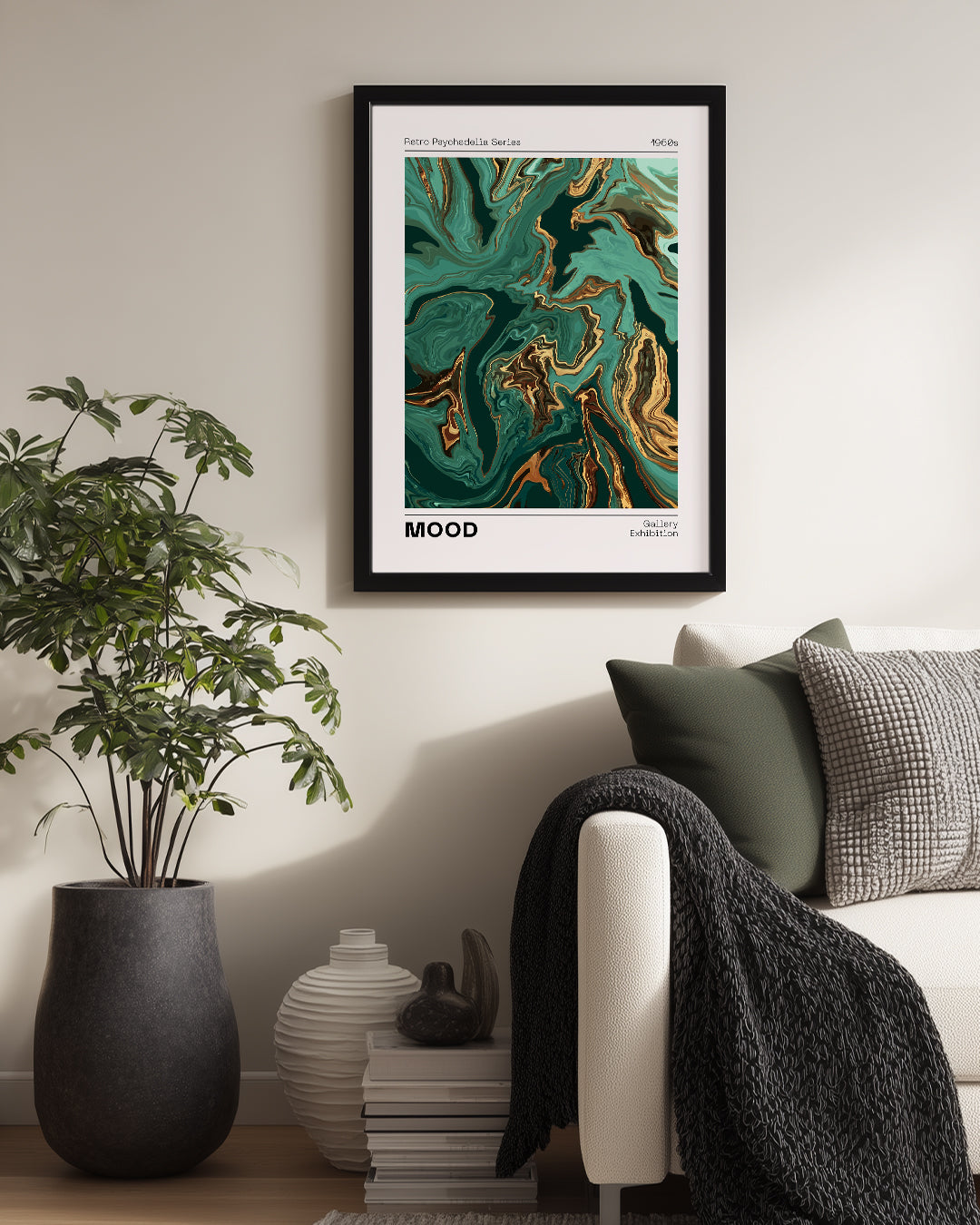 Green Marble Poster Tablosu