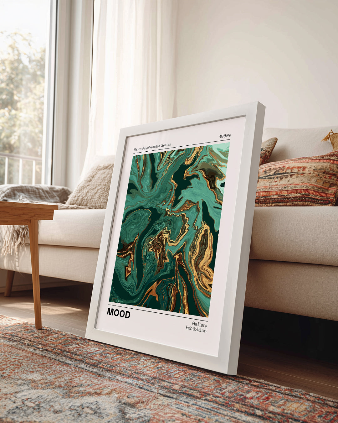 Green Marble Poster Tablosu