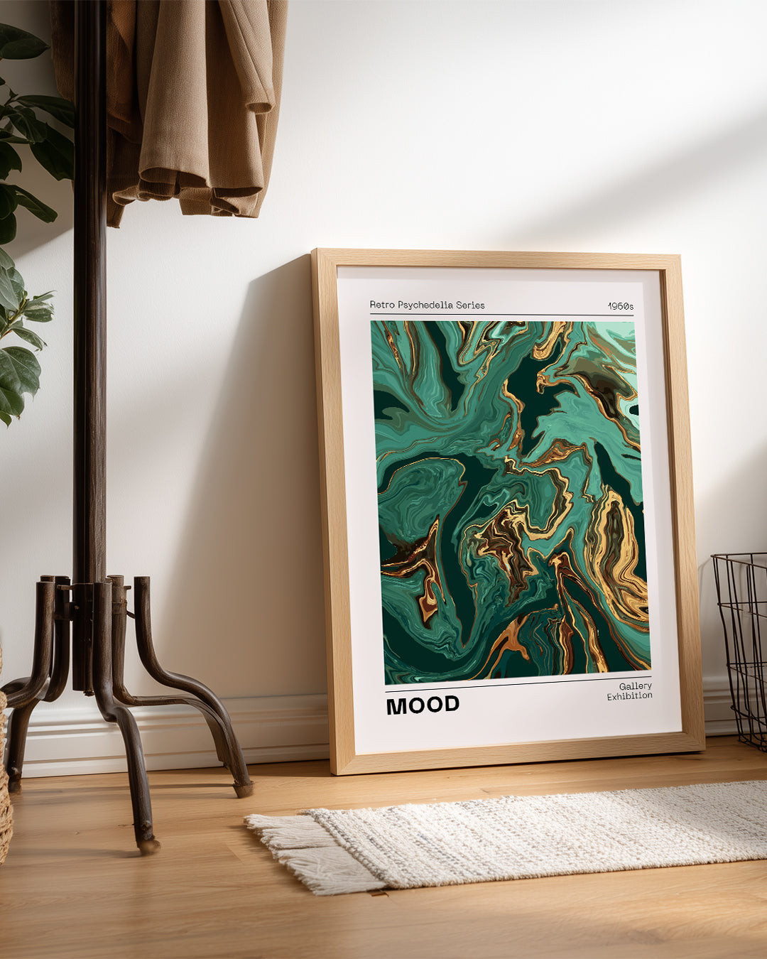 Green Marble Poster Tablosu