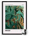 Green Marble Poster Tablosu