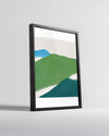 Green Peaks Poster Tablosu