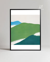 Green Peaks Poster Tablosu