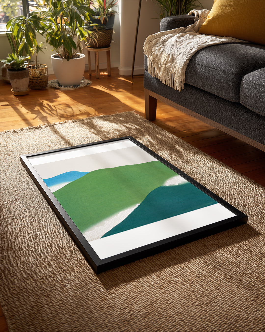 Green Peaks Poster Tablosu