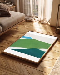 Green Peaks Poster Tablosu