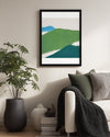 Green Peaks Poster Tablosu