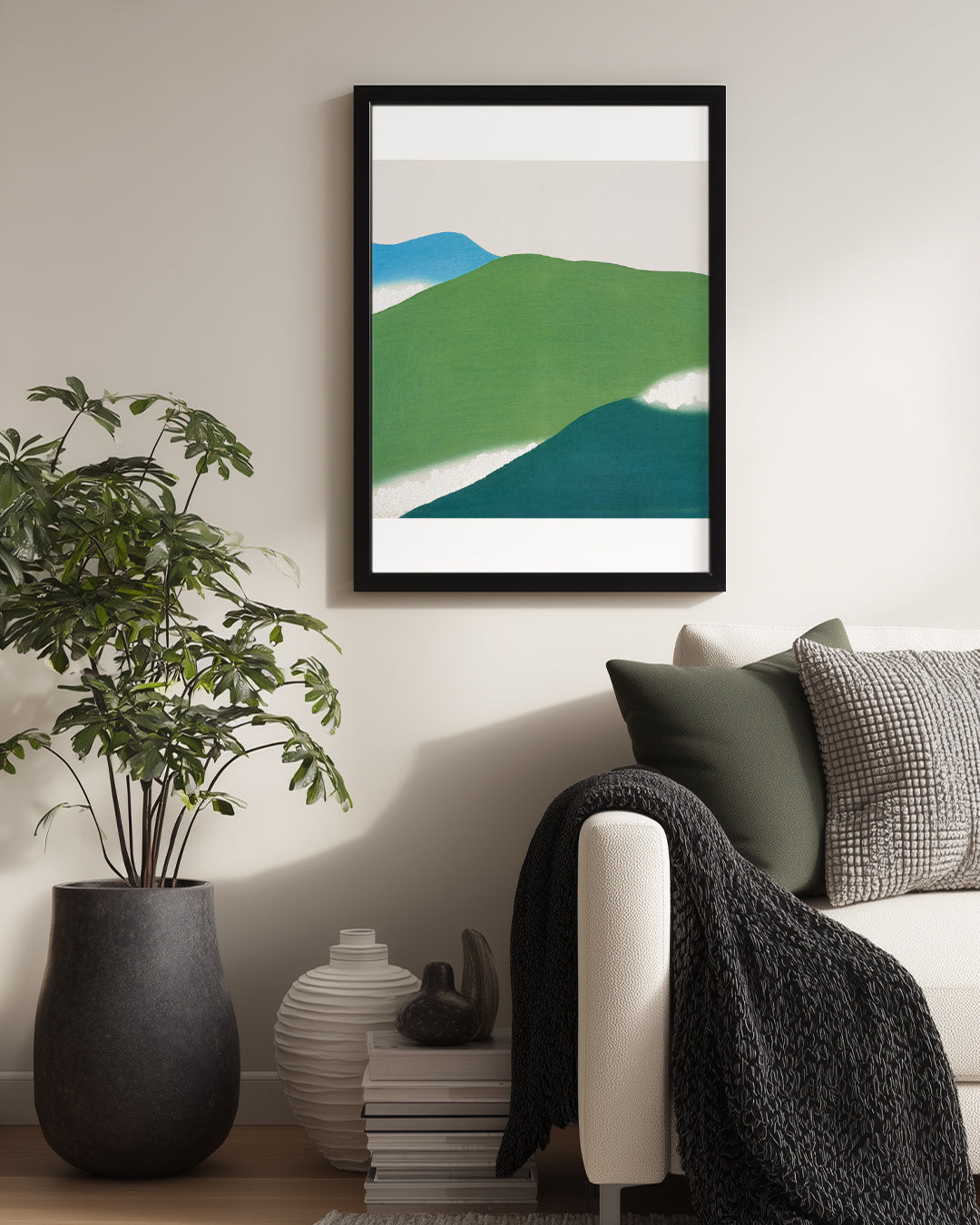 Green Peaks Poster Tablosu