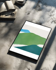 Green Peaks Poster Tablosu