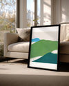 Green Peaks Poster Tablosu