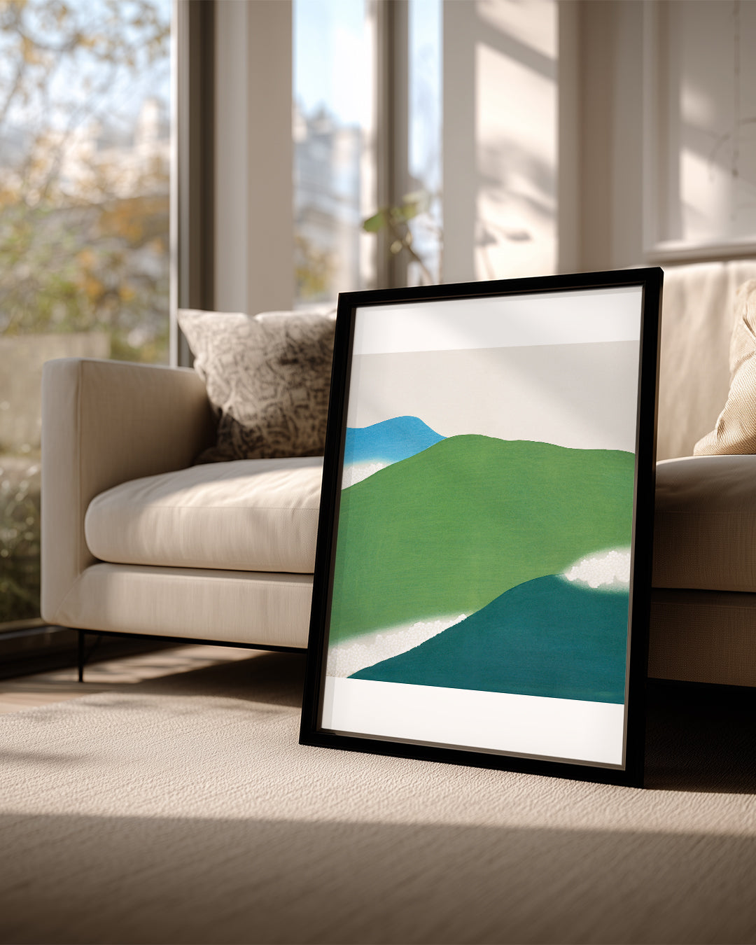 Green Peaks Poster Tablosu
