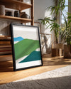 Green Peaks Poster Tablosu