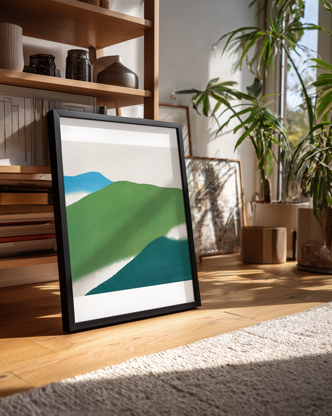 Green Peaks Poster Tablosu