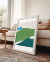 Green Peaks Poster Tablosu