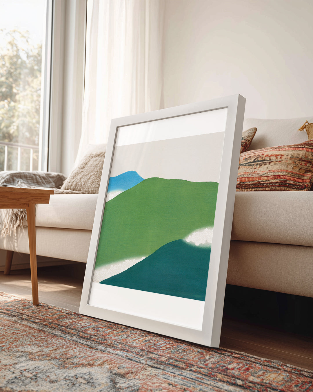 Green Peaks Poster Tablosu