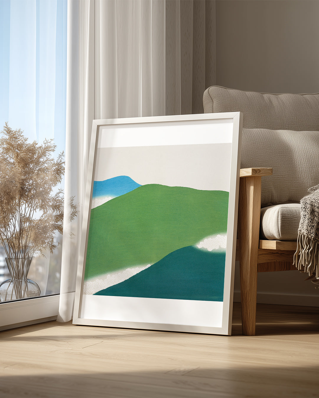 Green Peaks Poster Tablosu
