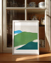 Green Peaks Poster Tablosu