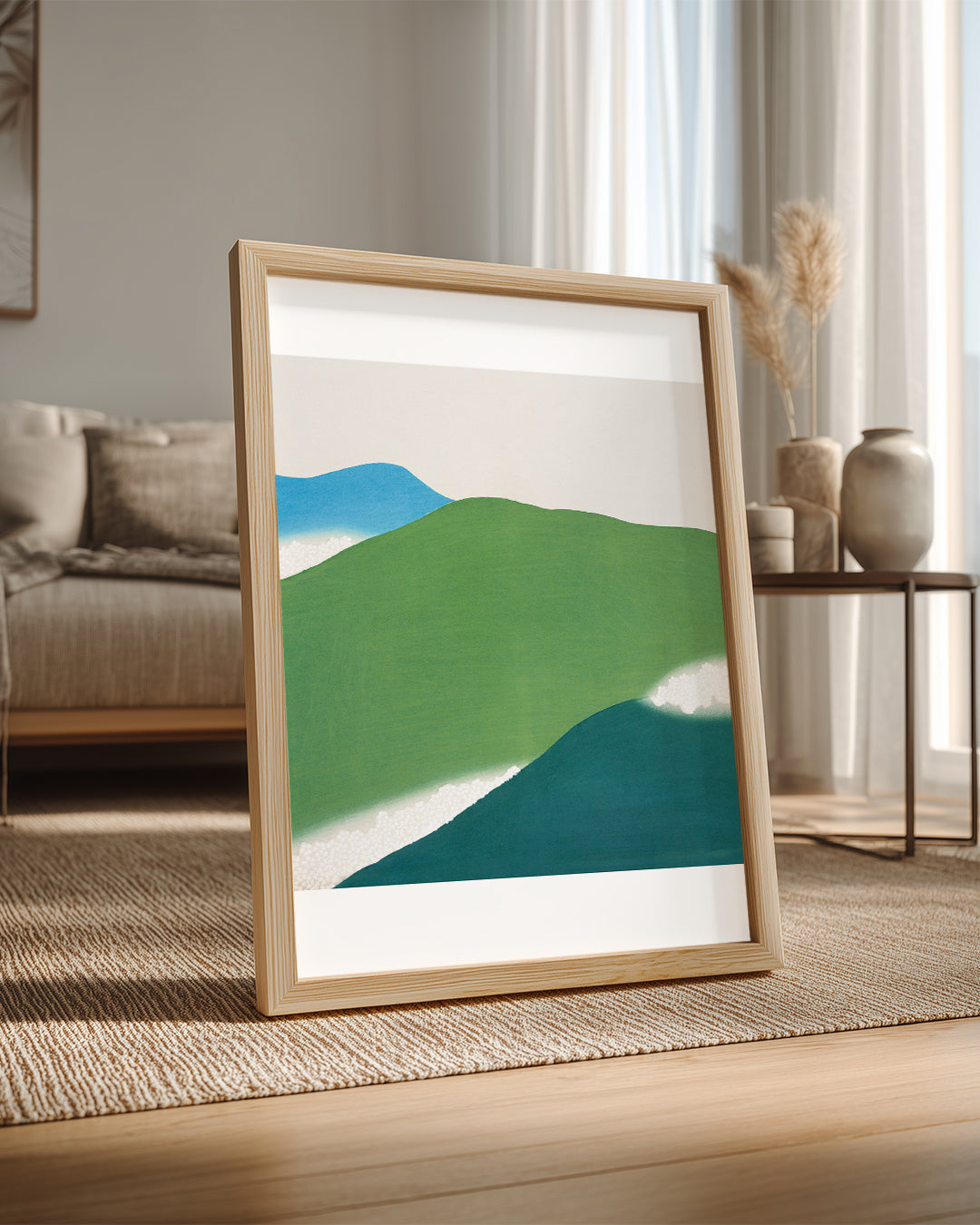 Green Peaks Poster Tablosu