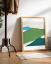 Green Peaks Poster Tablosu