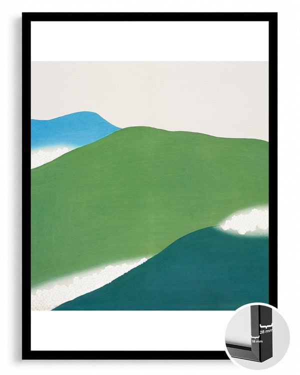 Green Peaks Poster Tablosu