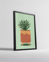 Green Pot Poster Tablosu