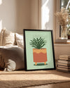 Green Pot Poster Tablosu