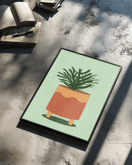 Green Pot Poster Tablosu