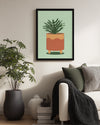 Green Pot Poster Tablosu