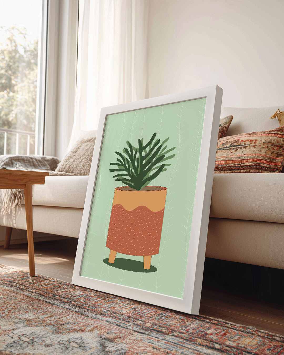 Green Pot Poster Tablosu