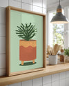 Green Pot Poster Tablosu
