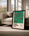 Green Red Poster Tablosu