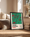 Green Red Poster Tablosu