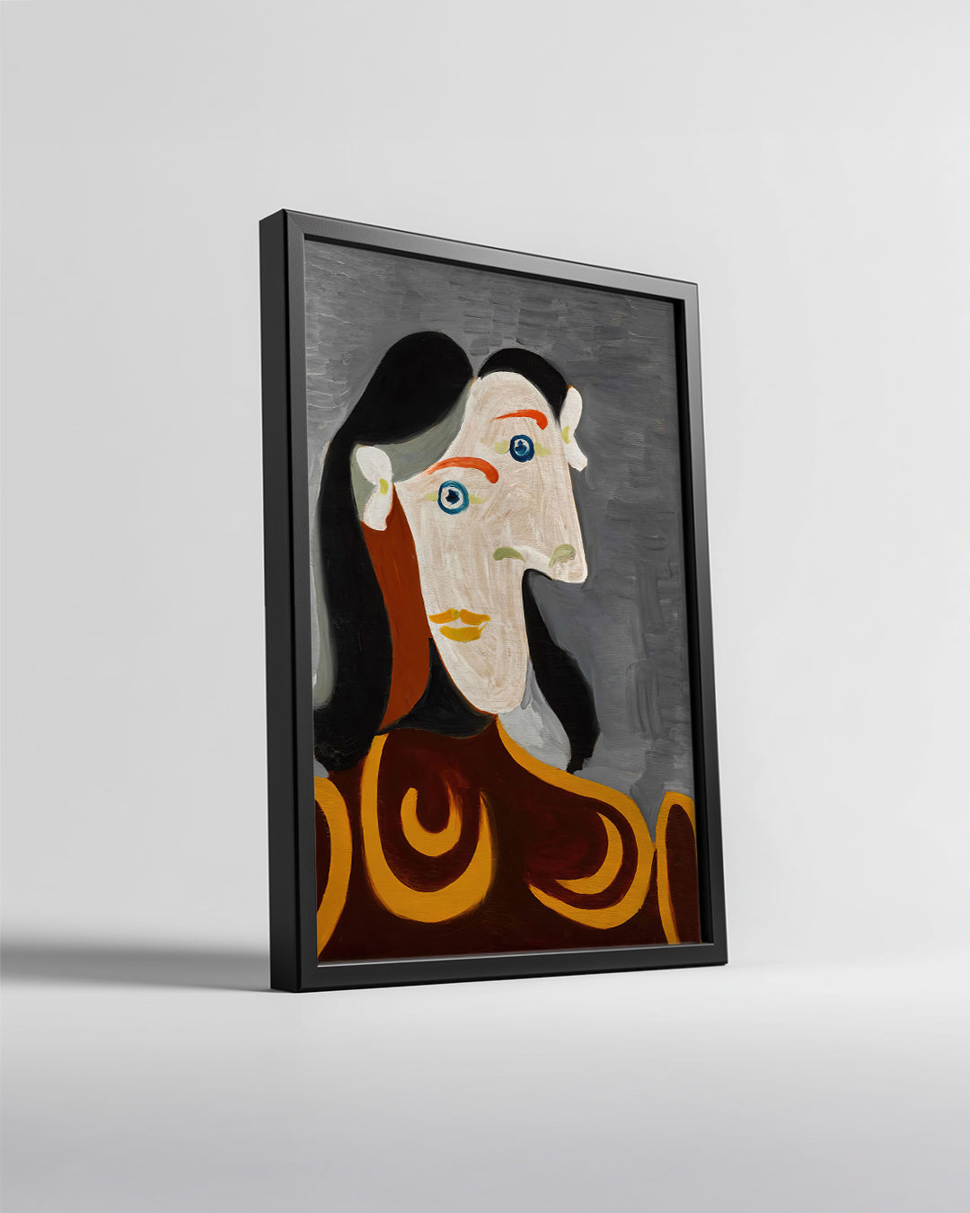 Grey Face Poster Tablosu