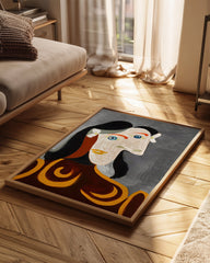 Grey Face Poster Tablosu