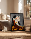 Grey Face Poster Tablosu