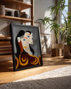Grey Face Poster Tablosu
