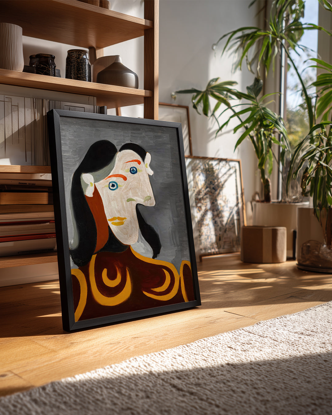 Grey Face Poster Tablosu