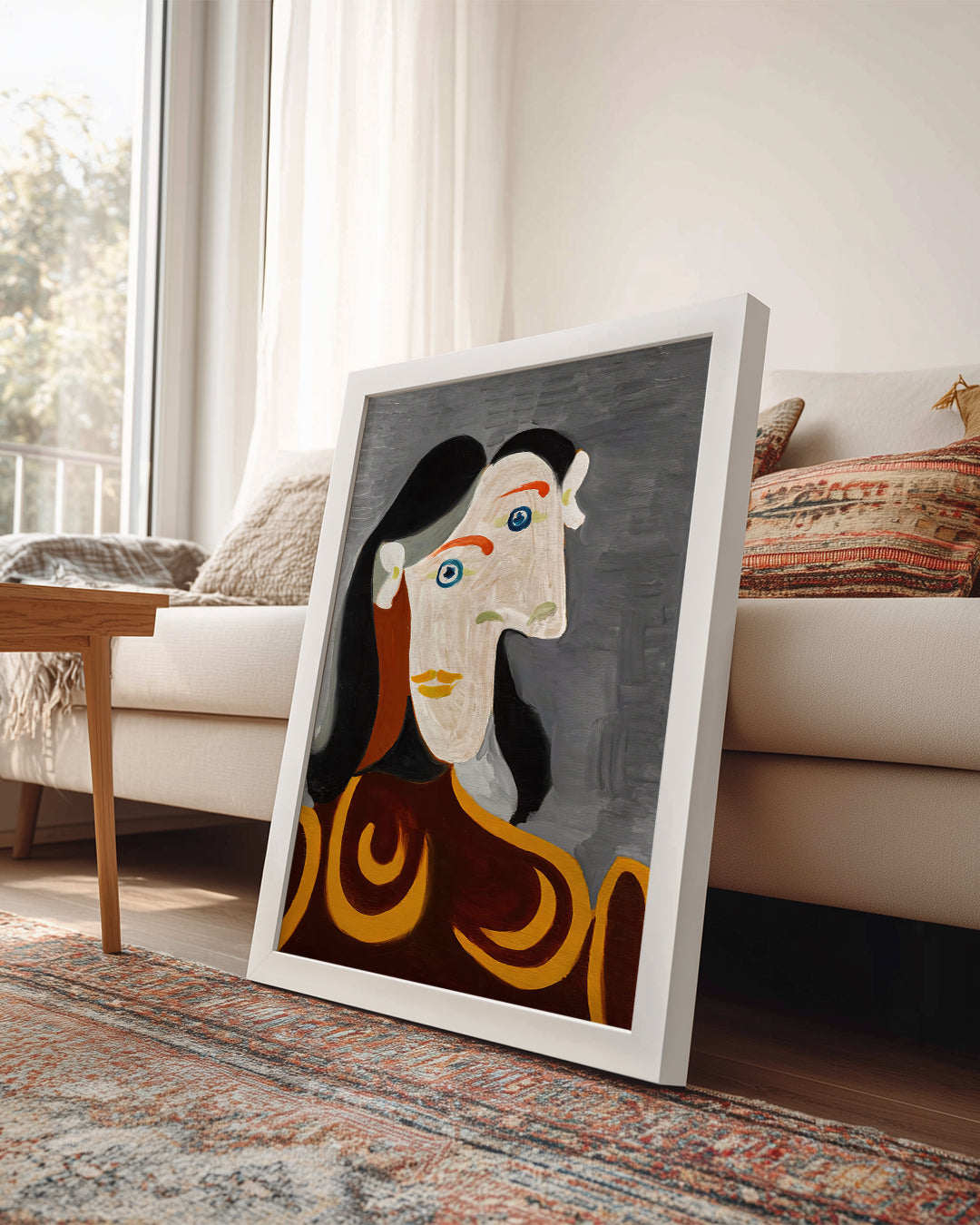 Grey Face Poster Tablosu