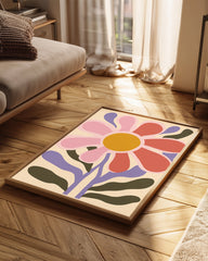 Groovy Petal Poster Tablosu