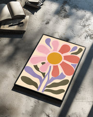 Groovy Petal Poster Tablosu