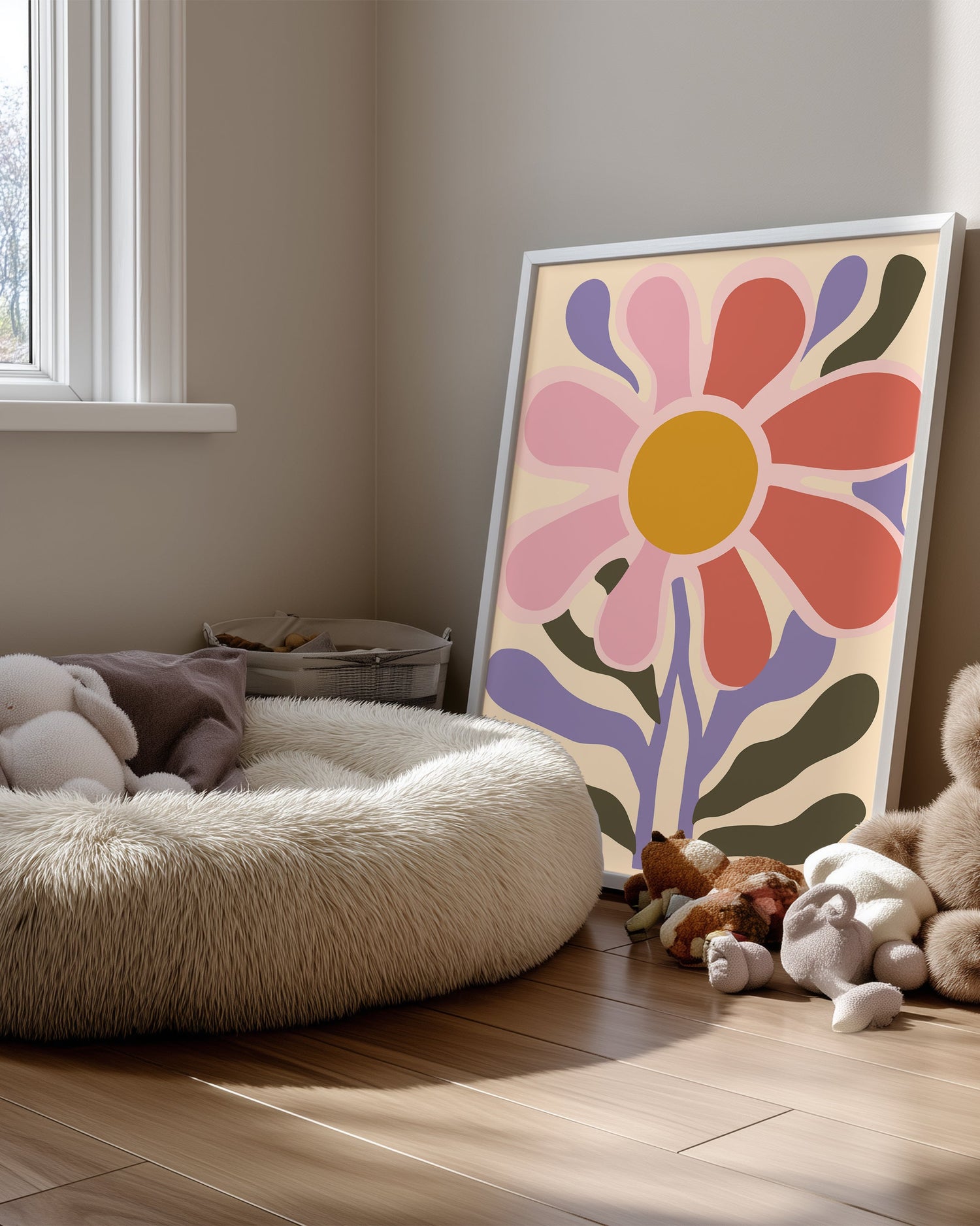 Groovy Petal Poster Tablosu