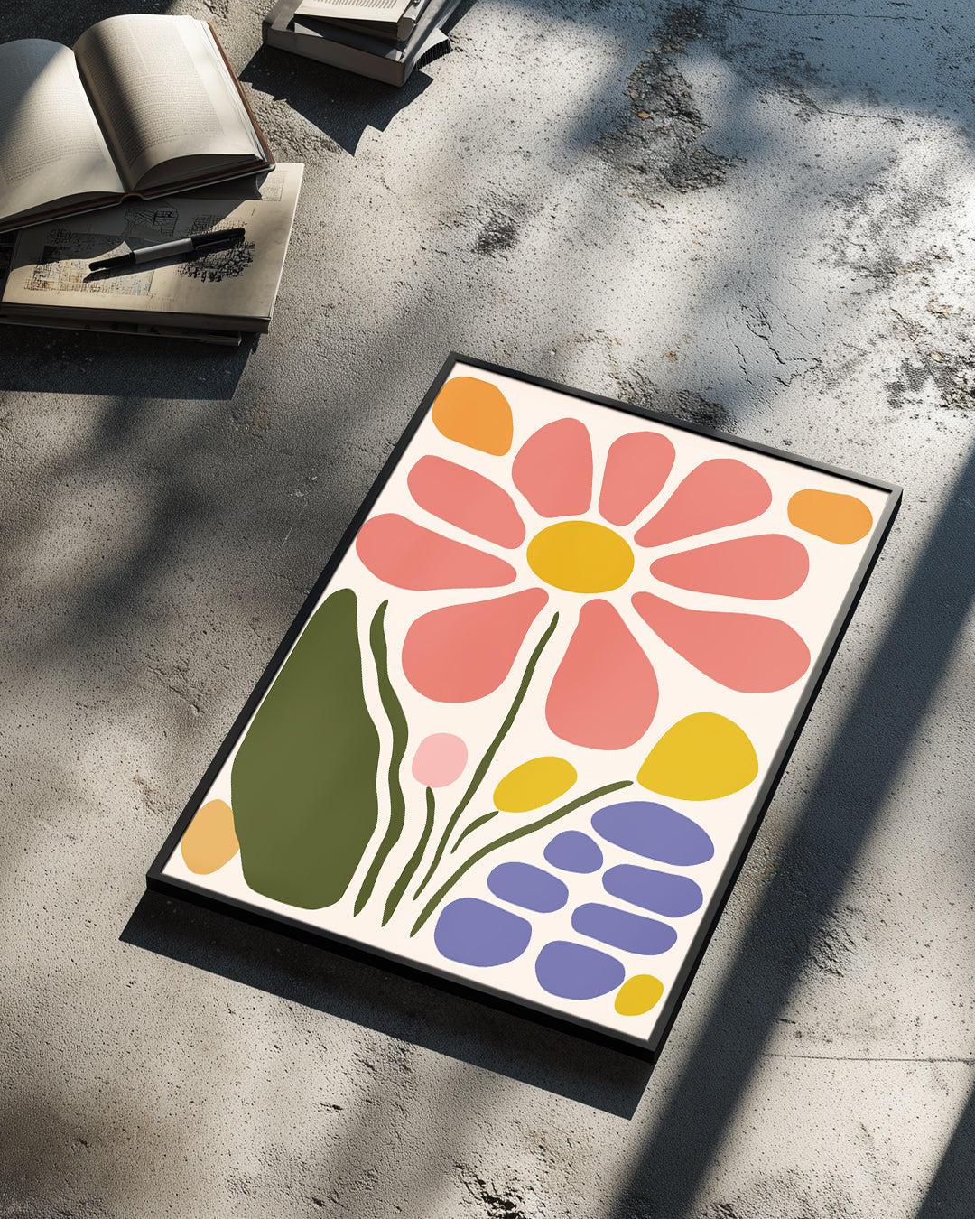 Groovy Pink Poster Tablosu