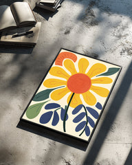 Groovy Yellow Poster Tablosu