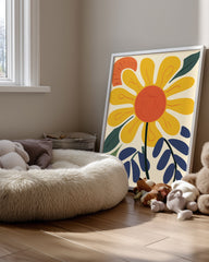 Groovy Yellow Poster Tablosu