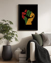 Güçlü Yumruk - Afrika Sanatı Poster Tablosu