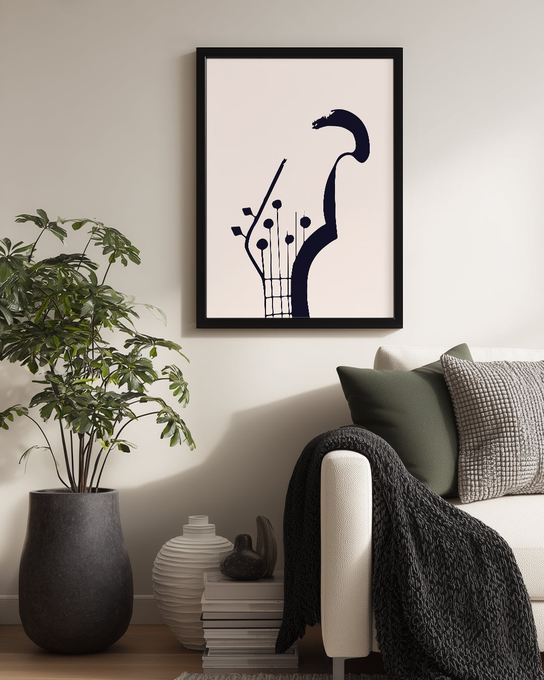 Guitar Neck Poster Tablosu
