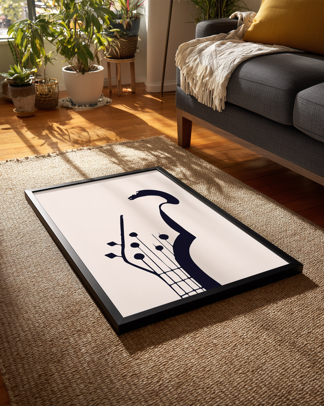 Guitar Neck Poster Tablosu