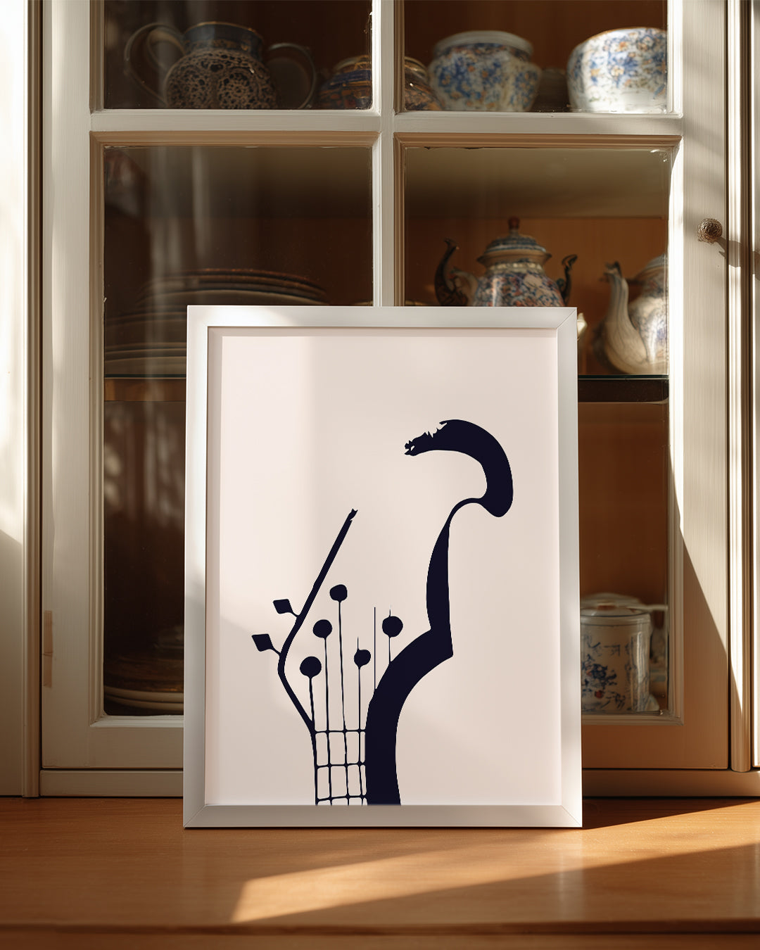 Guitar Neck Poster Tablosu